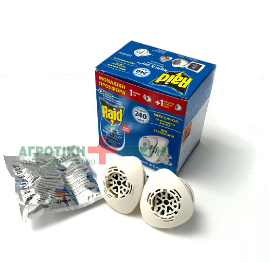 Raid Night&Day - Για κουνούπια και Μύγες