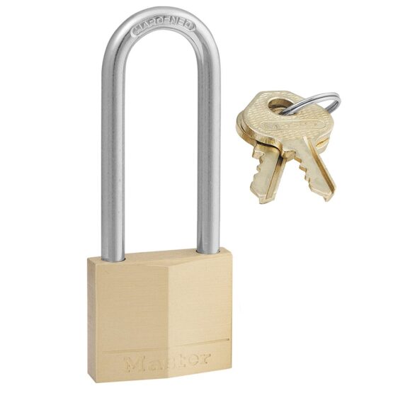 Λουκέτο ορειχάλκινο μακρύλαιμο MASTER LOCK 140EURDLH-Χρυσό (Brass)