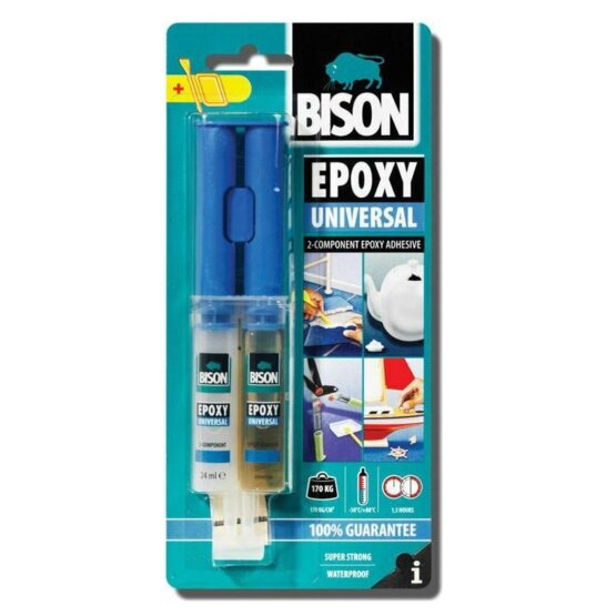 Bison Epoxy Universal Εποξική Κόλλα 24ml