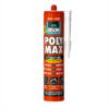 Bison Σφραγιστική Κόλλα Σιλικόνης Polymax High Tack Express Λευκή 425gr
