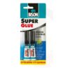 Bison Υγρή Κόλλα Στιγμής Super Glue Xtra Power Μικρού Μεγέθους 2τμχ 3ml