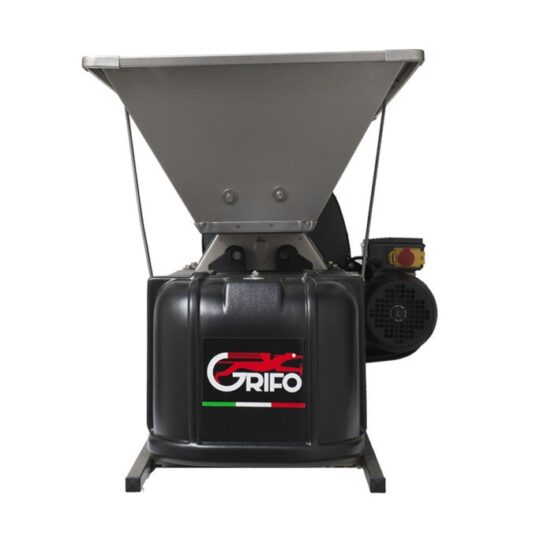 Grifo DMCI Inox Ηλεκτρικός Σπαστήρας Σταφυλιών με Διαχωριστήρα για Παραγωγή έως 1500 kg/h