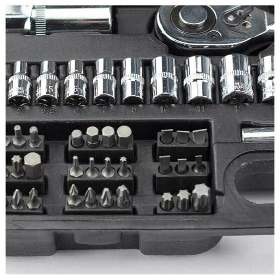 Bormann BHT5150 Καστάνια με Καρυδάκια 1\2" & 1\4" 73τμχ