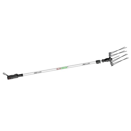 Minelli Olivgreen 500 Plus Ελαιοραβδιστικό Μπαταρίας Χτένα με Τηλεσκοπικό Κοντάρι 3.3m και Βάρος 2.3kg