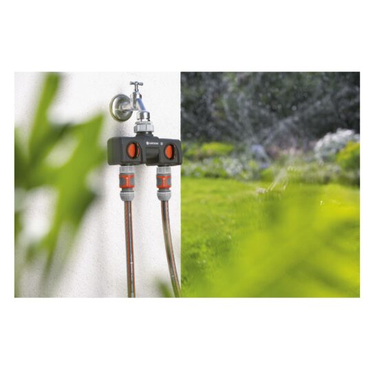 Gardena 8193-20 Διανομέας Ποτίσματος και Σετ με Συνδέσμους με Διακόπτη