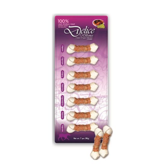 Pet Camelot Κόκκαλο Κόμπος Ασβεστίου για Σκύλους 7εκ. 70gr 7τμχ