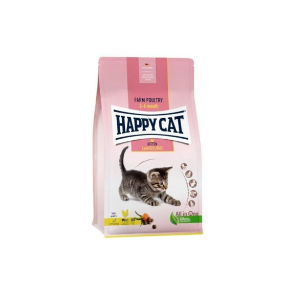 Happy Cat Supreme Kitten Ξηρά Τροφή για Ανήλικες Γάτες 0.300 kg