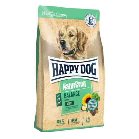 Happy Dog NaturCroq Adult Balance 4kg Ξηρά Τροφή για Ενήλικους Σκύλους με Καλαμπόκι και Πουλερικά