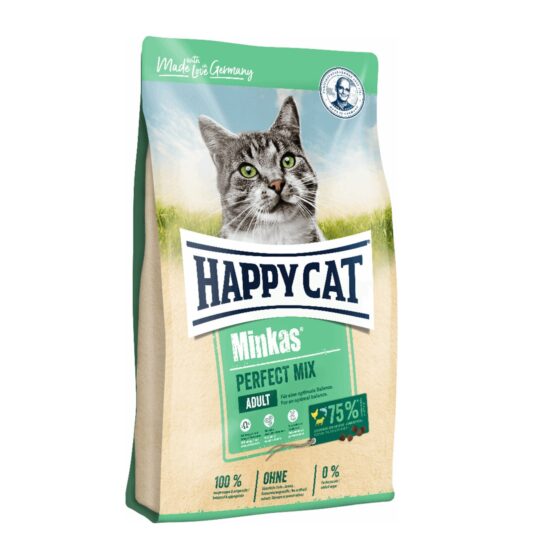 Happy Cat Minkas Perfect Mix Ξηρά Τροφή για Ενήλικες Γάτες με Πουλερικά 1.5kg
