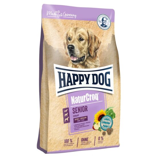 Happy Dog NaturCroq Senior 11kg Ξηρά Τροφή χωρίς Γλουτένη για Ηλικιωμένους Σκύλους με Κρέας και Ψάρια